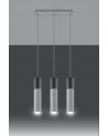 Pendant lamp BORGIO 3 white