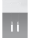 Pendant lamp BORGIO 2 white
