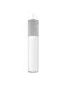 Pendant lamp BORGIO 1 white