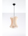 Pendant lamp ORIANA wood