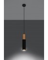 Pendant lamp PABLO black