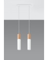 Pendant lamp PABLO 2 white