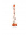 Pendant lamp DIEGO 5 orange
