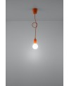 Pendant lamp DIEGO 1 orange