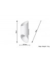 Wall lamp PENNE 30 white