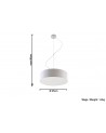 Pendant lamp ARENA 35 white