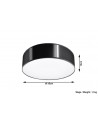 Plafond ARENA 35 black