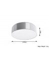Plafond ARENA 35 grey