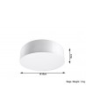 Plafond ARENA 35 white