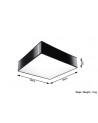 Plafond HORUS 35 black