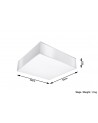 Plafond HORUS 35 white