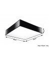 Plafond HORUS 45 black