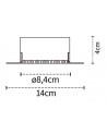 Buy HATOR Recessed Spotlight Frame, 118680109