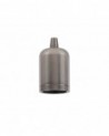 Anya Lampholder Kit, Brushed Nickel, E27 (Max 60W) c/w Cable Clamp, Suitable For Shades & Cages