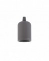 Anya Lampholder Kit, Slate Grey, E27 (Max 60W) c/w Cable Clamp, Suitable For Shades & Cages