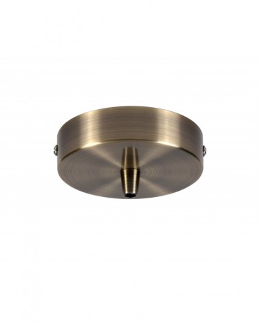 Anya Canopy Kit, Antique Brass, c/w Cable Clamp