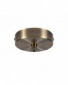 Anya Canopy Kit, Antique Brass, c/w Cable Clamp