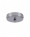 Anya Canopy Kit, Chrome, c/w Cable Clamp