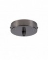 Anya Canopy Kit, Black Chrome c/w Cable Clamp
