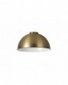 Anya Dome 25cm Metal Lampshade, Gilt Bronze