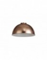 Anya Dome 25cm Metal Lampshade, Rose Gold