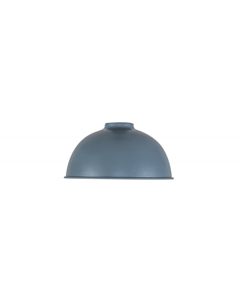 Anya Dome 25cm Metal Lampshade, Cool Grey Anya Dome 25cm Metal Lampshade, Cool Grey