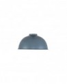 Anya Dome 25cm Metal Lampshade, Cool Grey