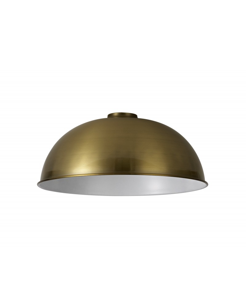 Anya Dome 35cm Metal Lampshade, Gilt Bronze Anya Dome 35cm Metal Lampshade, Gilt Bronze