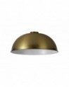 Anya Dome 35cm Metal Lampshade, Gilt Bronze