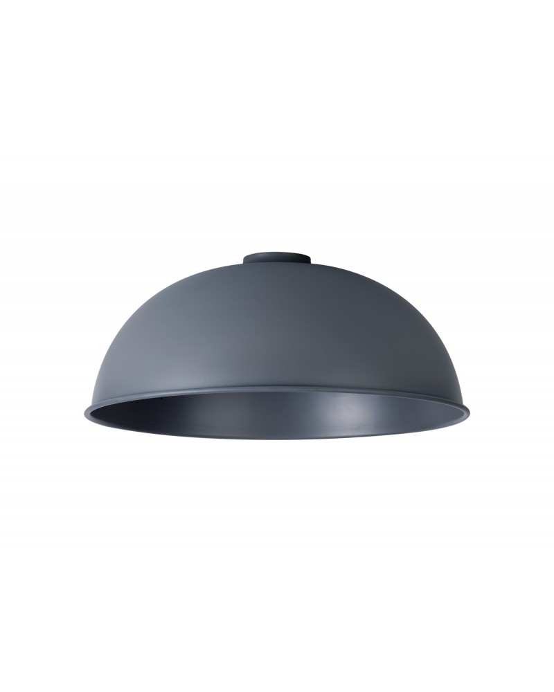 Anya Dome 35cm Metal Lampshade, Cool Grey Anya Dome 35cm Metal Lampshade, Cool Grey
