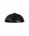 Anya Dome 35cm Metal Lampshade, Black