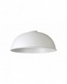 Anya Dome 35cm Metal Lampshade, White