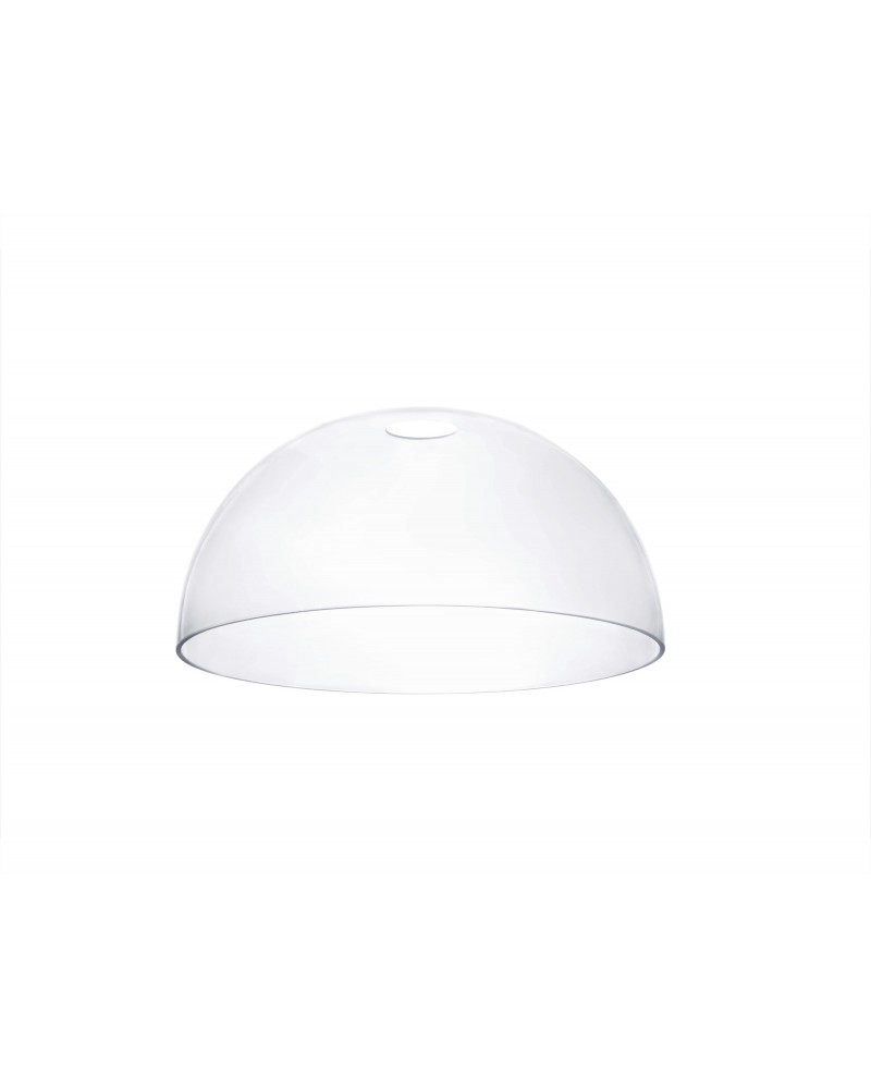 Anya Dome 29cm Glass Lampshade, Clear Anya Dome 29cm Glass Lampshade, Clear