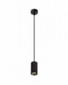 Megan 1 Light 11cm Pendant Light GU10, Sand Black