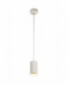 Megan 1 Light 11cm Pendant Light GU10, Sand White