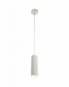 Megan 1 Light 20cm Pendant Light GU10, Sand White