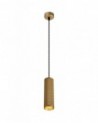 Megan 1 Light 20cm Pendant Light GU10, Champagne Gold