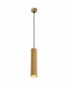 Megan 1 Light 30cm Pendant Light GU10, Champagne Gold
