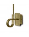 Cinto Wall Lamp 48cm, 6W LED, 3000K, 480lm, Antique Brass