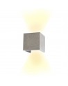 Taos Wall Lamp, 12W LED, 3000K, 1100lm, IP65, Dark Grey Cement