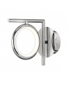 Olimpia Wall Lamp, 8W LED, 3000K, 600lm, IP20, Chrome