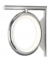 Olimpia Wall Lamp, 8W LED, 3000K, 600lm, IP20, Chrome