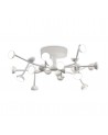 Adn 24 Light Ceiling, Round 65.8cm, 72W LED, 3000K, 3960lm, White