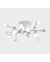 Adn 24 Light Ceiling, Round 65.8cm, 72W LED, 3000K, 3960lm, White