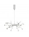 Adn 36 Light Pendant, Round 74cm, 100W LED, 3000K, 5500lm, White