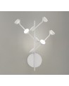 Adn 8 Light Wall Lamp, 24W LED, 3000K, 1320lm, White