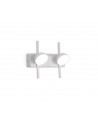 Adn 2 Light Wall Lamp, 6W LED, 3000K, 330lm, White