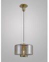 Buy Mantra Iluminacion Jarras Pendant Lamp 40cm Round, 1 x E27 6190 6191 6192