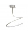 Nur Semi Ceiling 30W LED 3000K, 2400lm, Silver/Frosted Acrylic/Polished Chrome