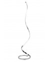 Mantra Nur Floor Lamp 20W LED 3000K, 1800lm, Dimmable, Silver/Frosted Acrylic/Polished Chrome